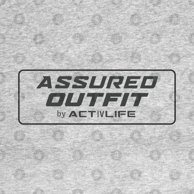 Assured Outfit by Activlife Wear Tagline Logo Sports Branding by ActivLife